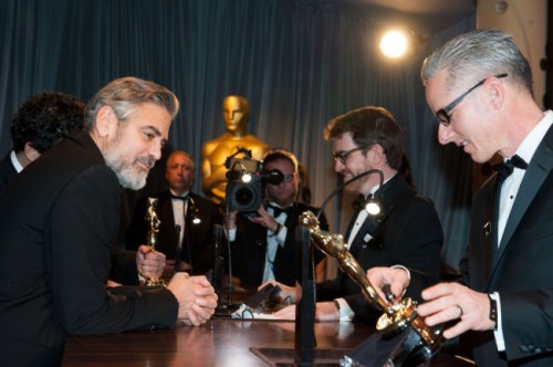 Clooney engraving