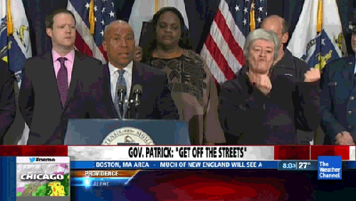 GET OFF THE STREETS!
