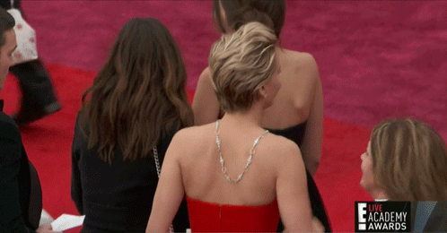 JLaw falls again