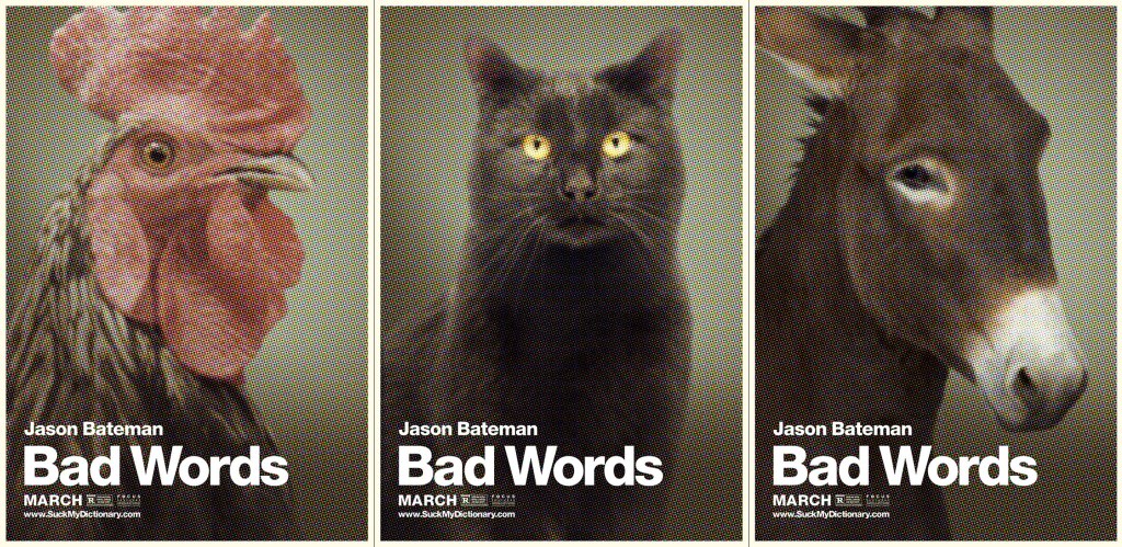 Bad Words animal posters
