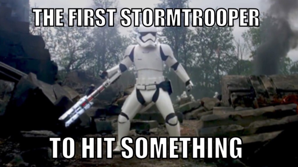 first stormtrooper