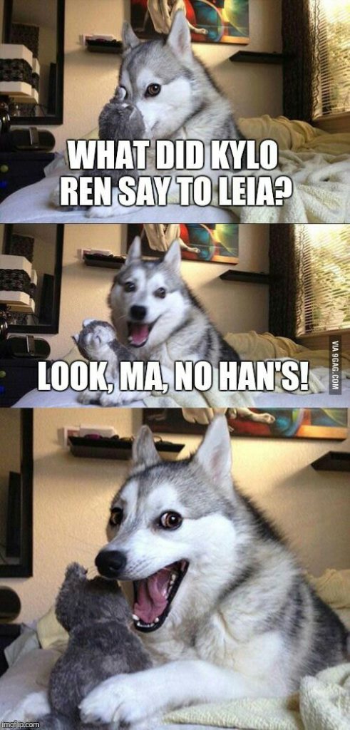 Kylo dog meme